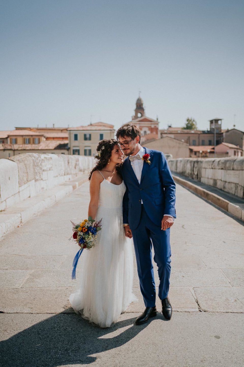 Silvia e Gabriele Matrimonio di ispirazione felliniana a Rimini