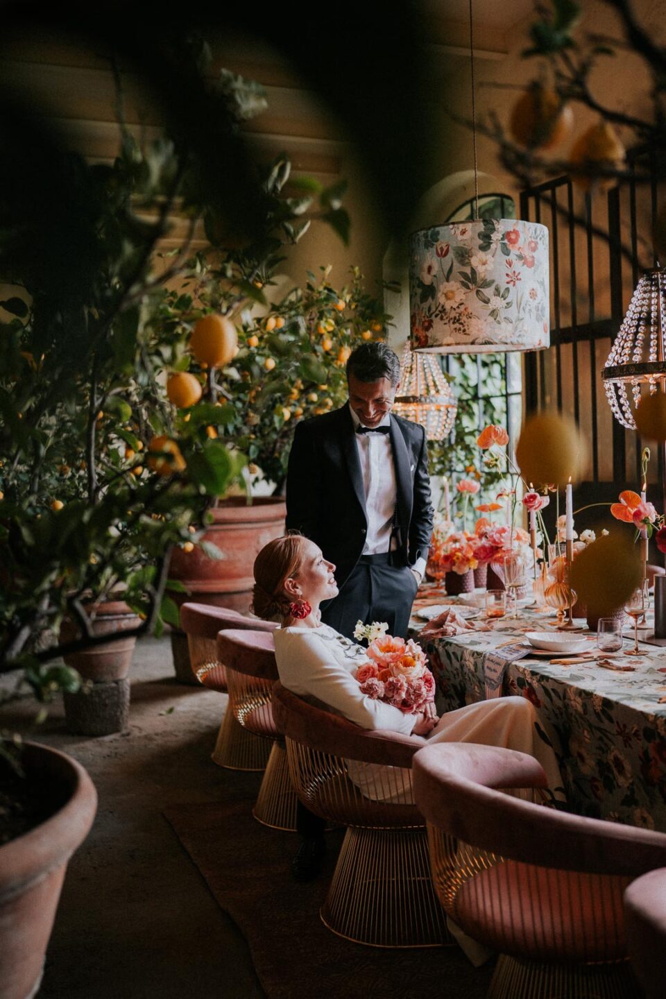 Spring Renaissance Editorial - Wedding Portfolio - Matteo Fagiolino fotografo matrimonio Toscana Villa Pazzi al Parugiano