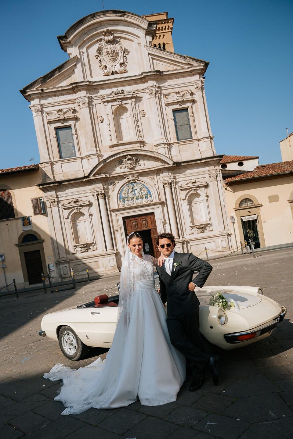 Pauline and Arthur - Destination Wedding photographer Tuscany Villa di Maiano - Matteo Fagiolino