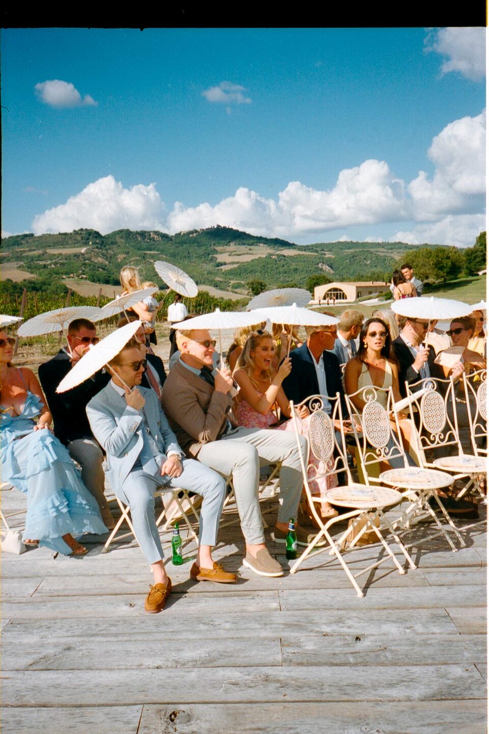 Rebecca and Jack - Destination wedding photographer Film Photography 35mm Tuscany Podere Tesoro - Matteo Fagiolino